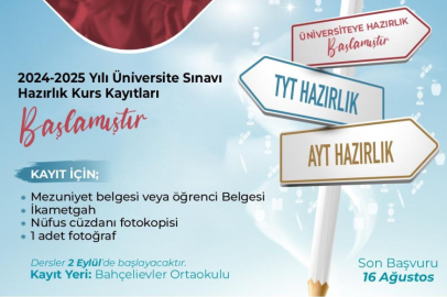 Haliliye’de Üniversiteye Hazırlık Kursu