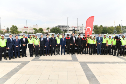 Şanlıurfa Emniyetine 69 Yeni Araç