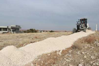 Yeni Yol Yapım Çalışmaları Sürüyor