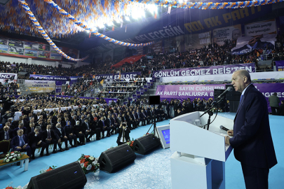 Erdoğan, Şanlıurfa’da Konuştu